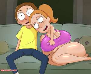 Porn comic Rick and Morty. Spakka5.