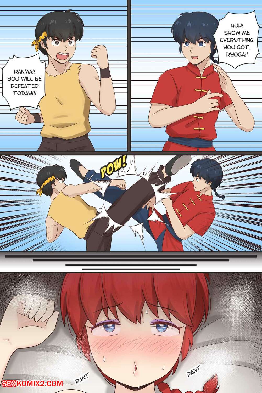 Porn comic Rivals to Lovers. Chapter 1. RudySaki