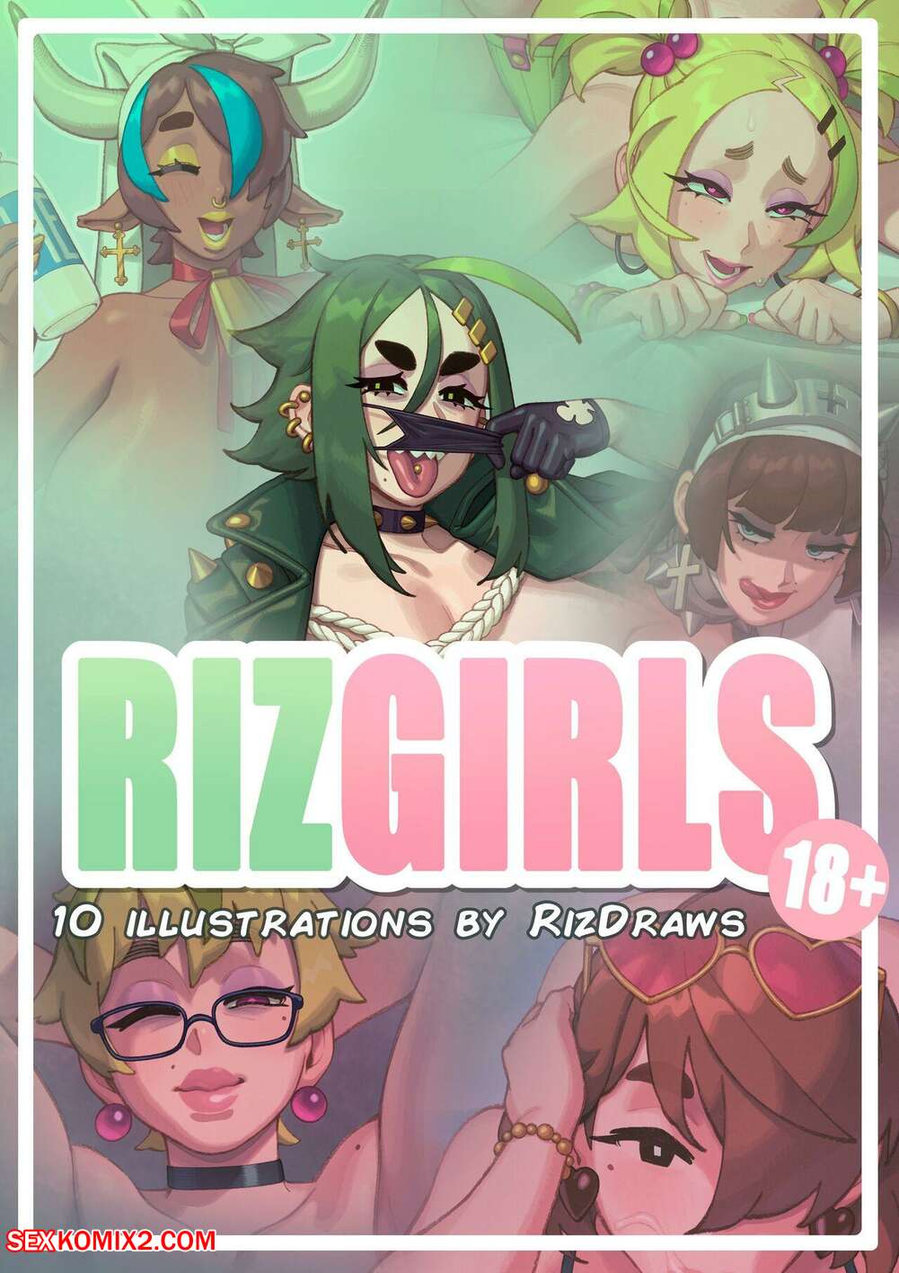 Porn comic Rizgirls. Rizdraws