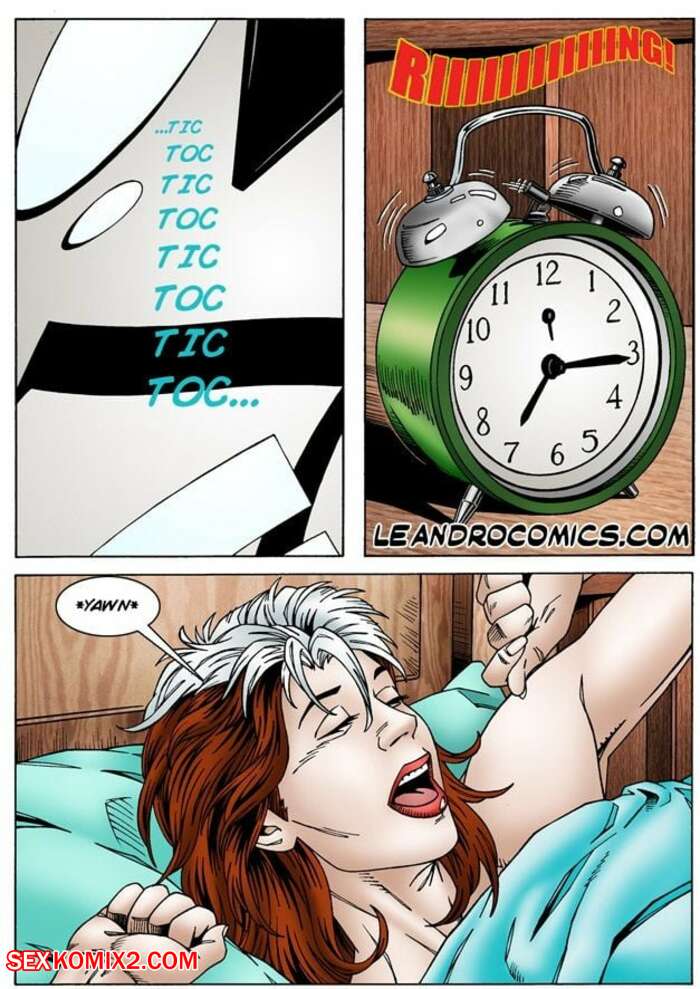 Porn comic Rogue loses her powers. Chapter 1. Xmen. Leandro Comics.