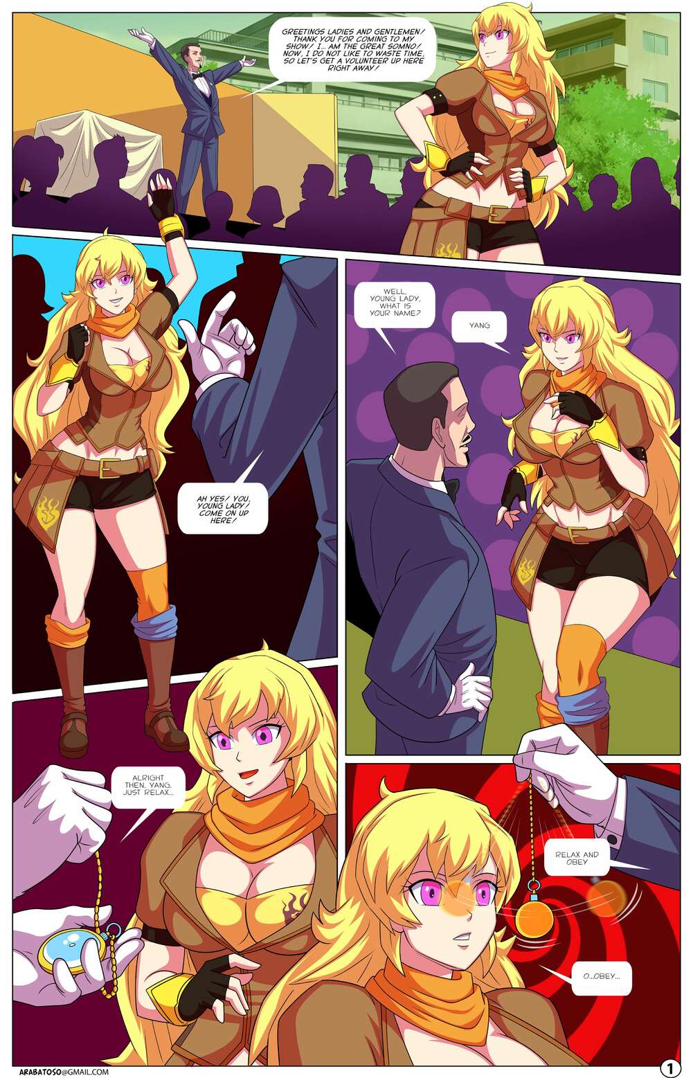 Porn comic RWBY Universe H.