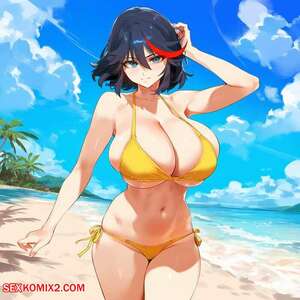 Porn comic Ryuuko Gets All The BBC. Oppai Love