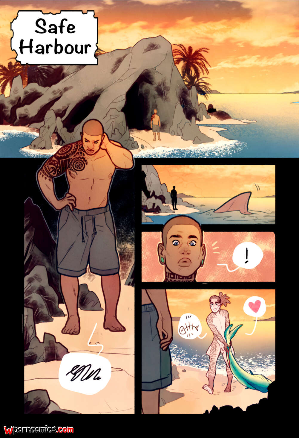 Porn comic Safe harbour.