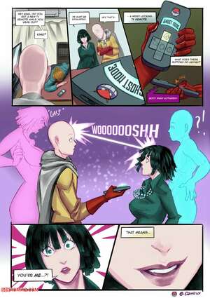 Porn comic Saitama and the Universal Remote. TSFSingularity.