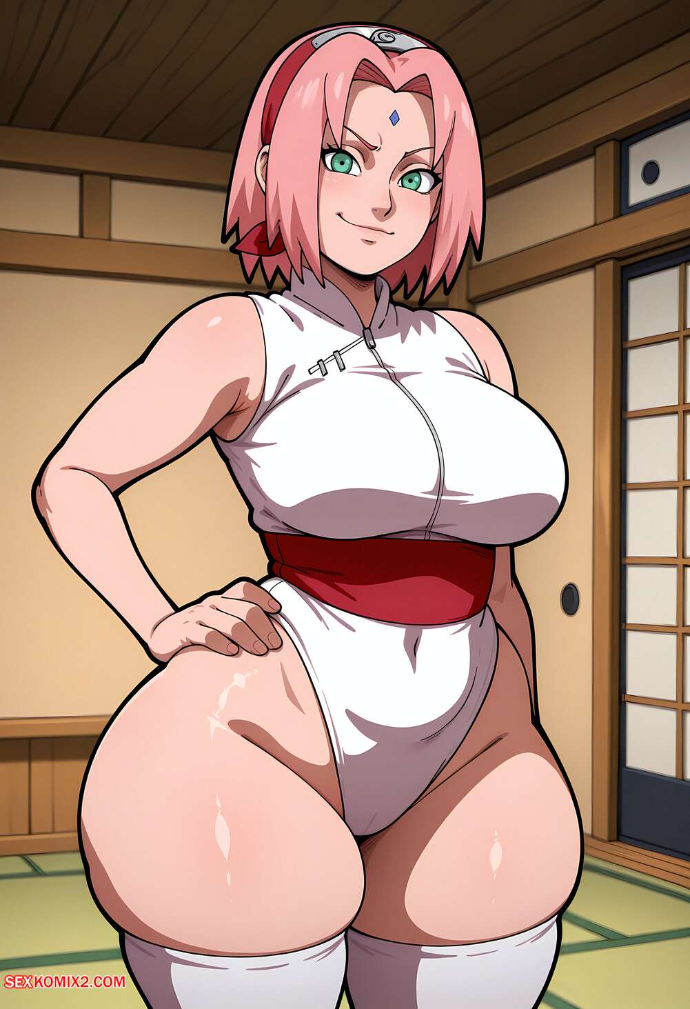 Porn comic Sakura Haruno. Floxin