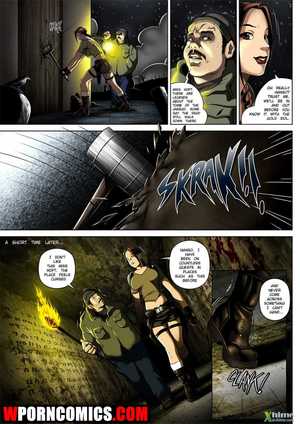 Porn comic Sara Hoft. Tomb Raider.