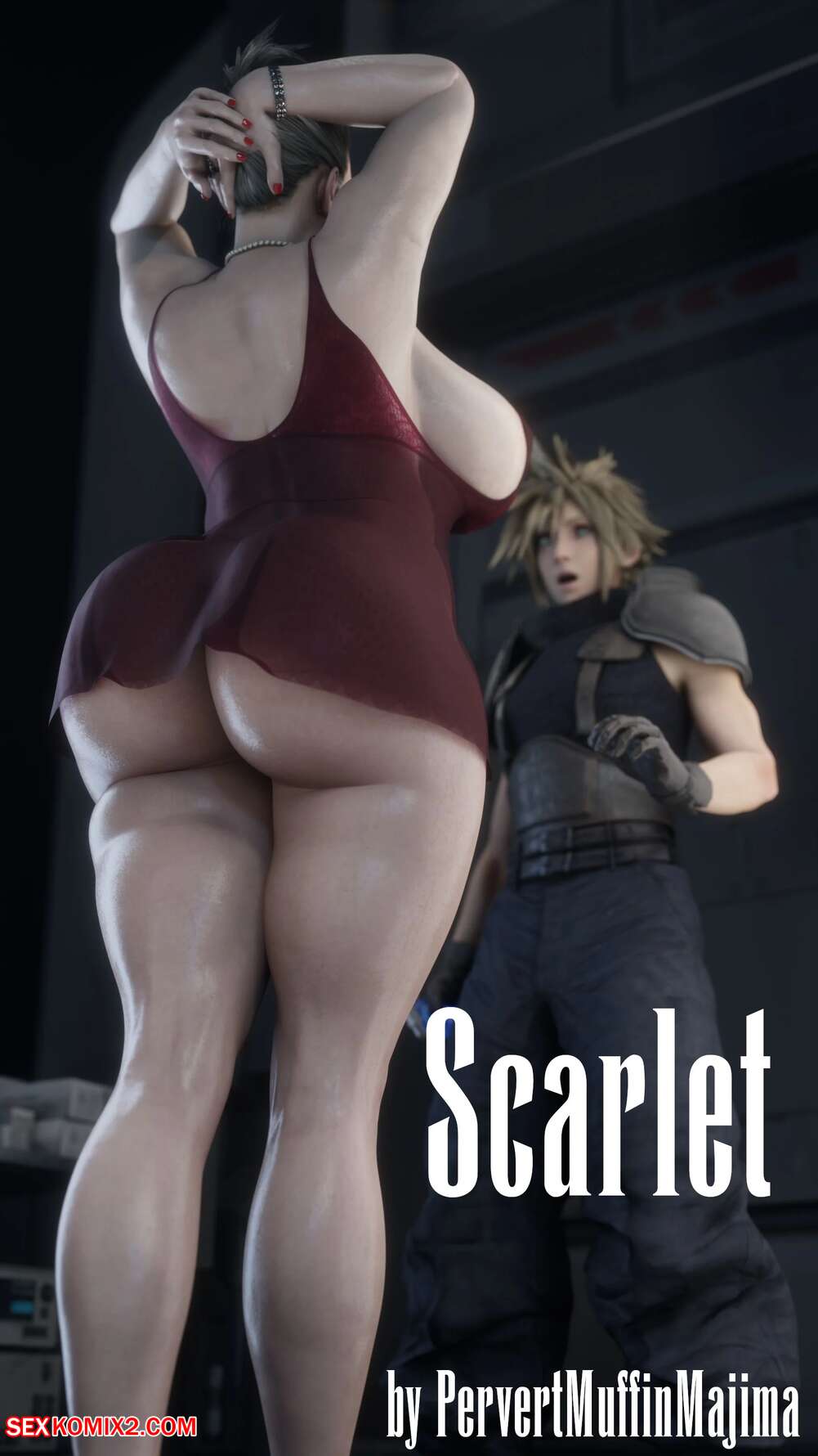 Porn comic Scarlet. Chapter 1. Final Fantasy VII. PervertMuffinMajima.