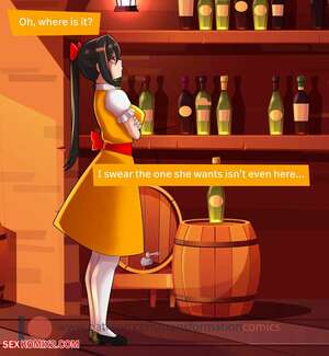 Porn comic Scarlett and the Mermaid. adult transformation comics