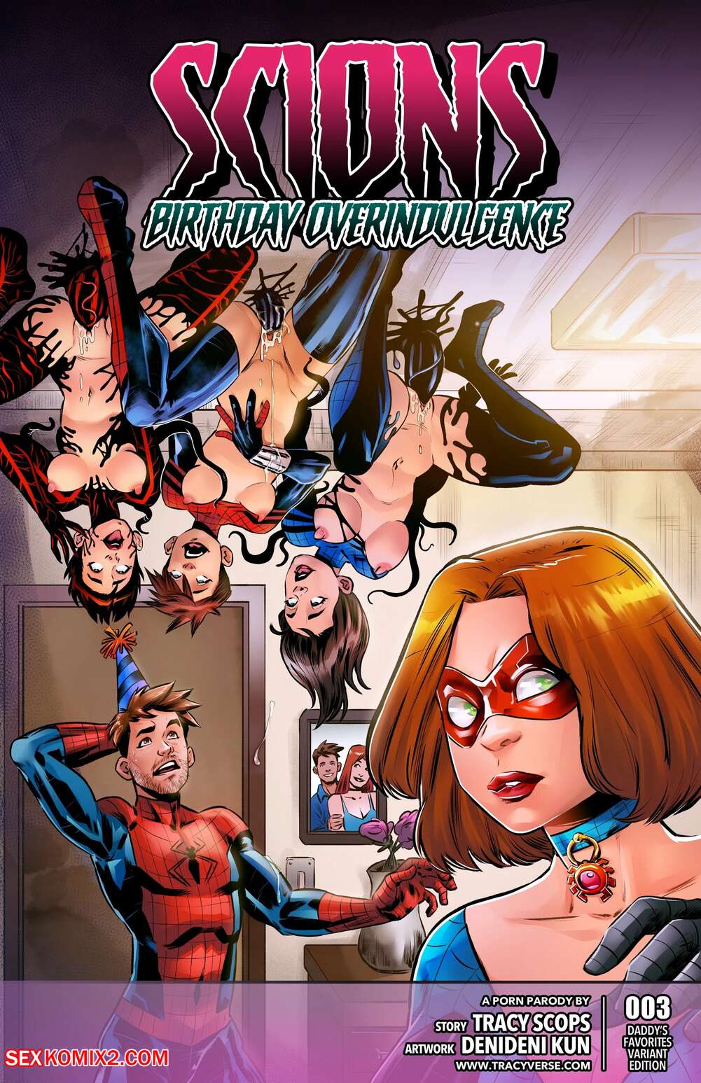 Porn comic Scions. Chapter 3. SpiderMan. Tracy Scops