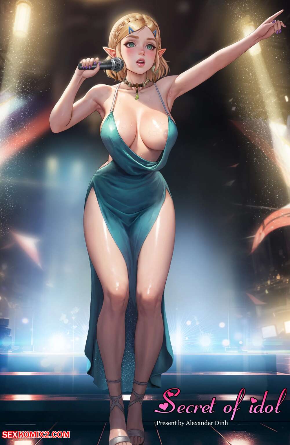 Porn comic Secret of idol. The Legend Of Zelda. Alexander Dinh.