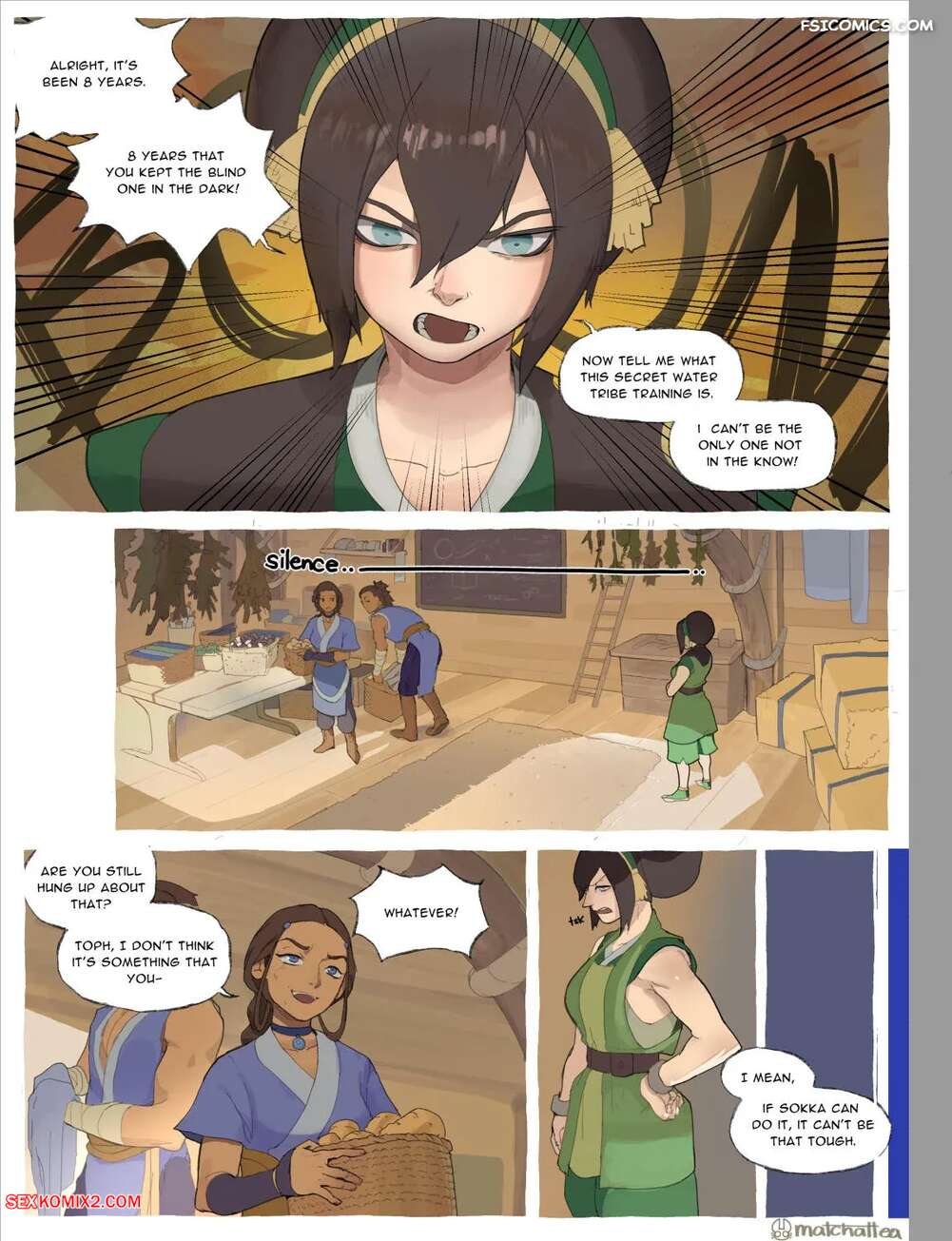 Porn comic Secret Water Tribe Training. Matchattea