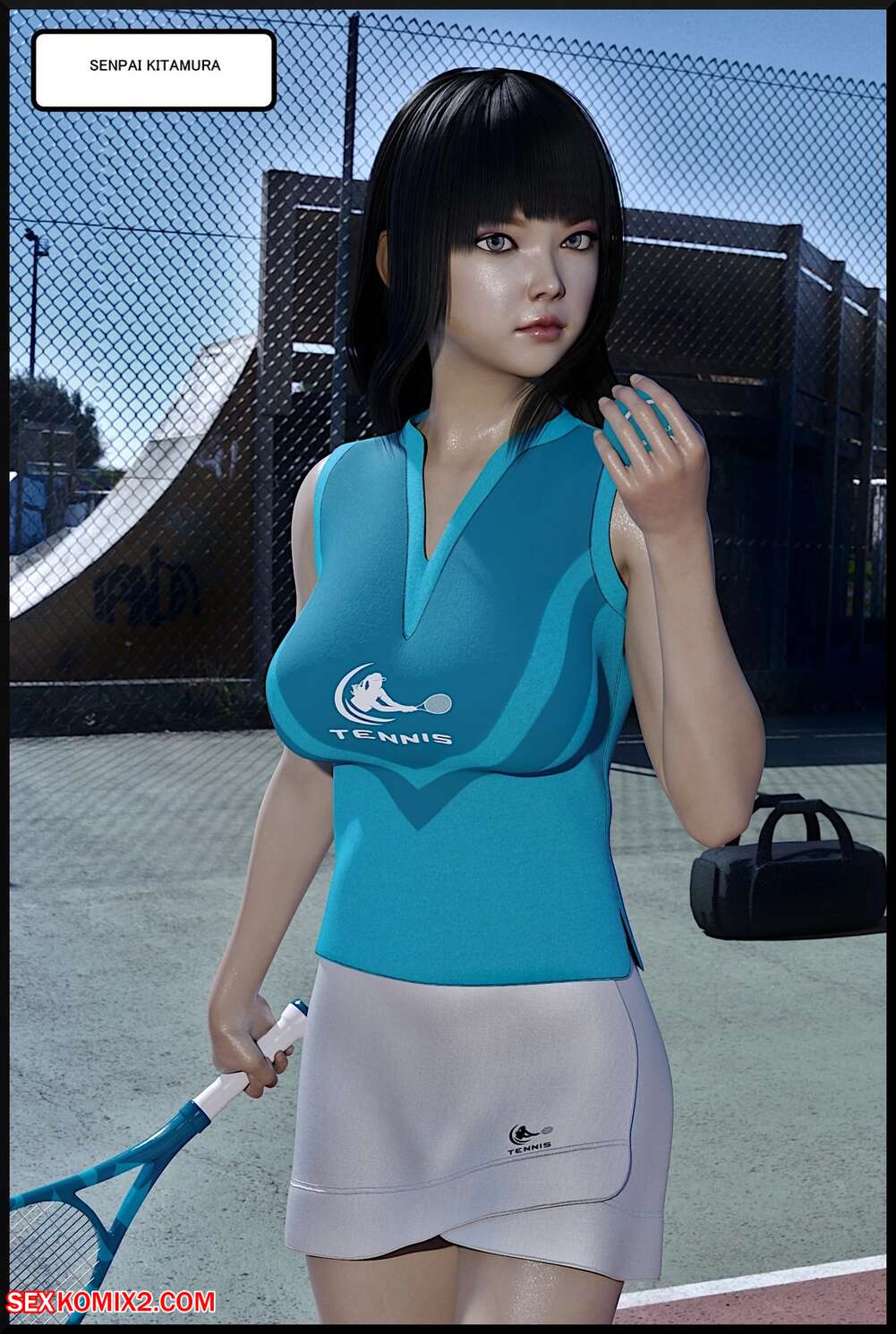 Porn comic Senpai and Kaori. Alison Hale.