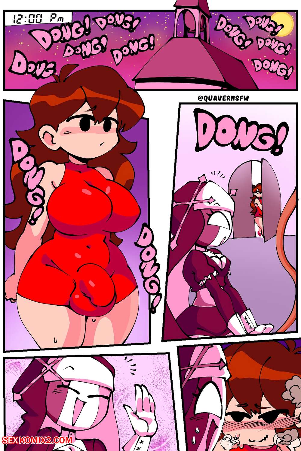 Porn comic Servente and Girlfriend 3. QuaverNSFW