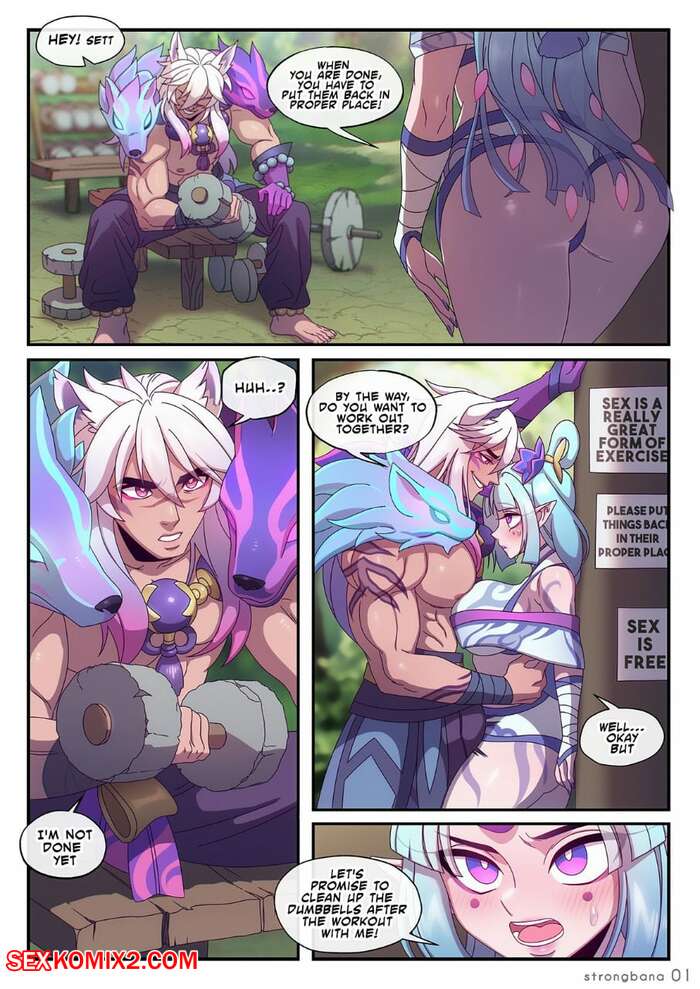 Porn comic Sett X Soraka Spirit Blossom.Strong Bana.