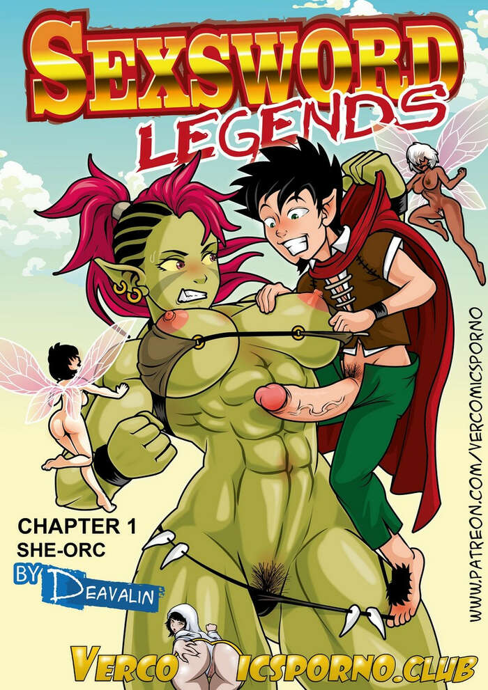 Porn comic SexSword Legends. Deavalin.