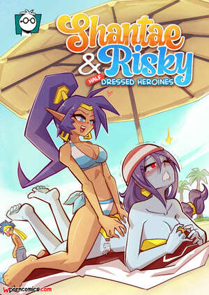 Porn comic Shantae & Risky. Half Dressed Heroines Reading page