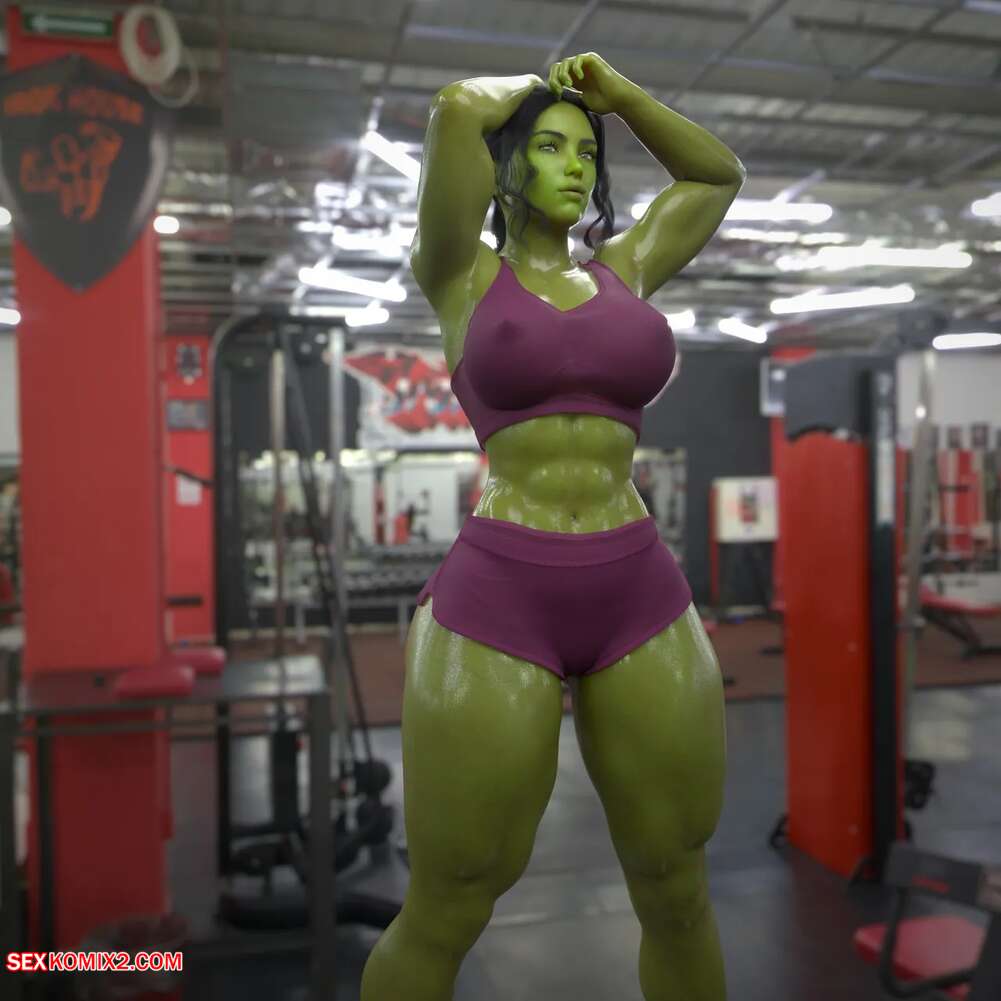 Porn comic She Hulk. Marvel. IceDev