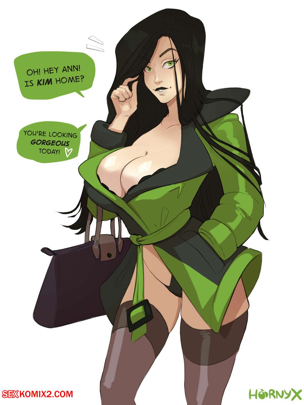 Porn comic Shego and Ann Possible. Chapter 1. Kim Possible. Hornyx.