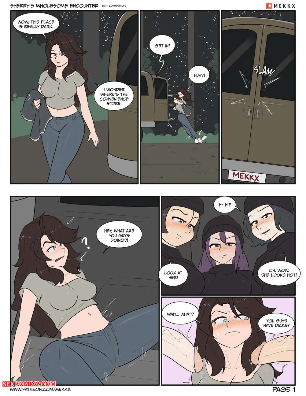 Porn comic Sherrys Wholesome Encounter. Mekkx