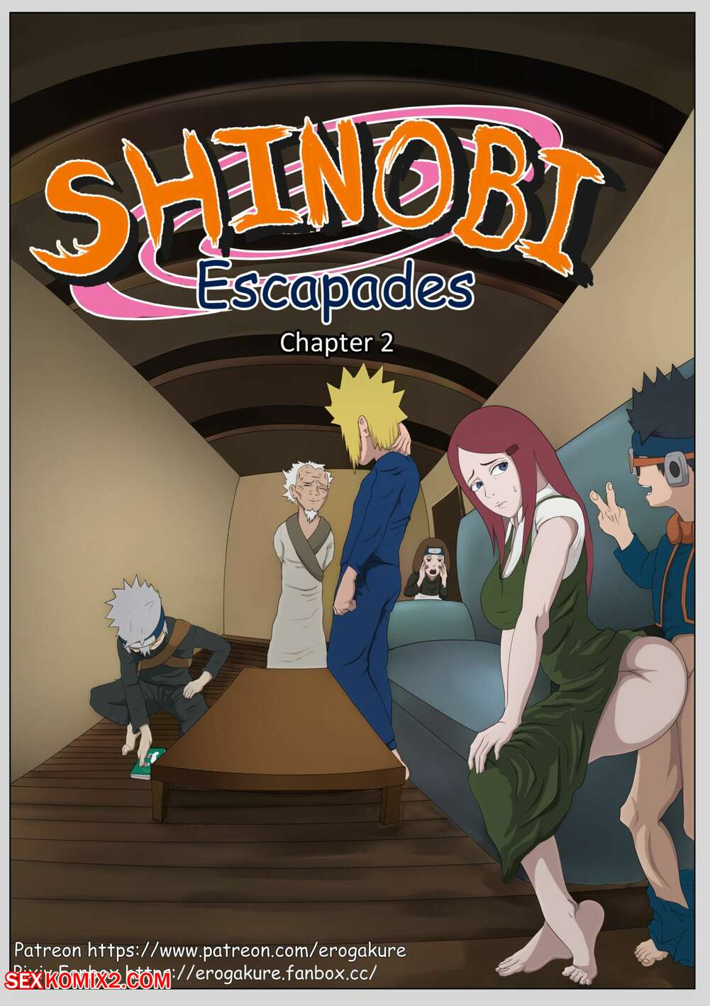 Porn comic Shinobi Escapades. Chapter 2. Erogakure