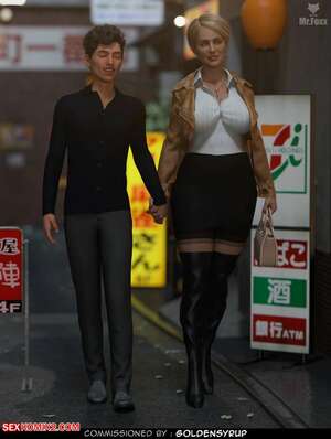 Porn comic Short Sequence. Commission by GoldenSyrup. Mr.FOXX.