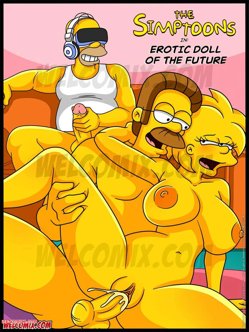 Porn comic Simpsons. Chapter 57. Os Simptoons. WC TF