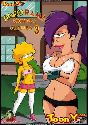 Porn comic SimpsoRama. Chapter 3. The Simpsons , Futurama. Croc.