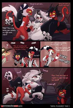 Porn comic Sinful Pleasures. Hermit Moth