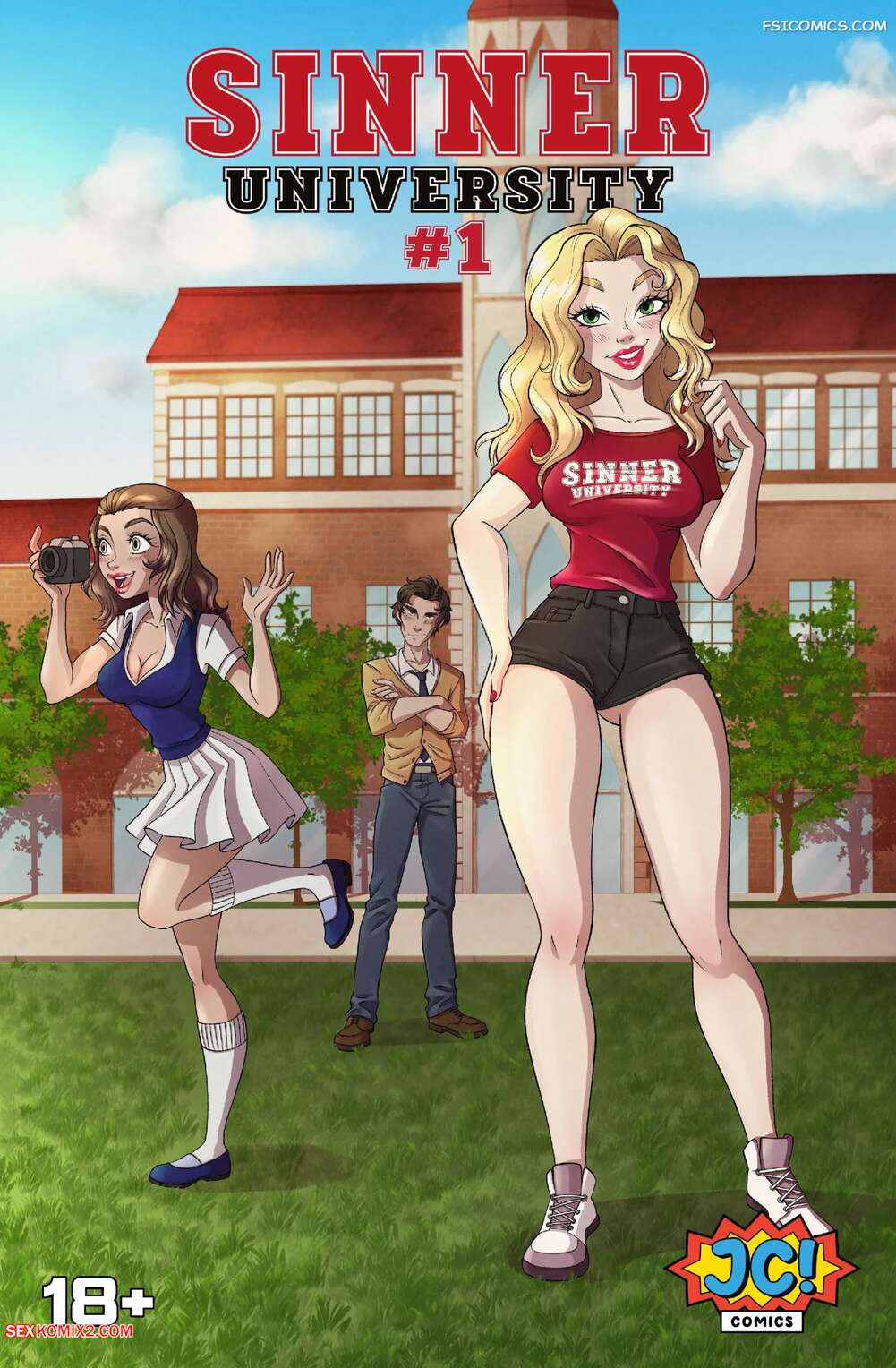 Porn comic Sinner University. Chapter 1. Djinn Black