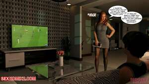 Porn comic Son, Mom and Aunt. Redoxa.