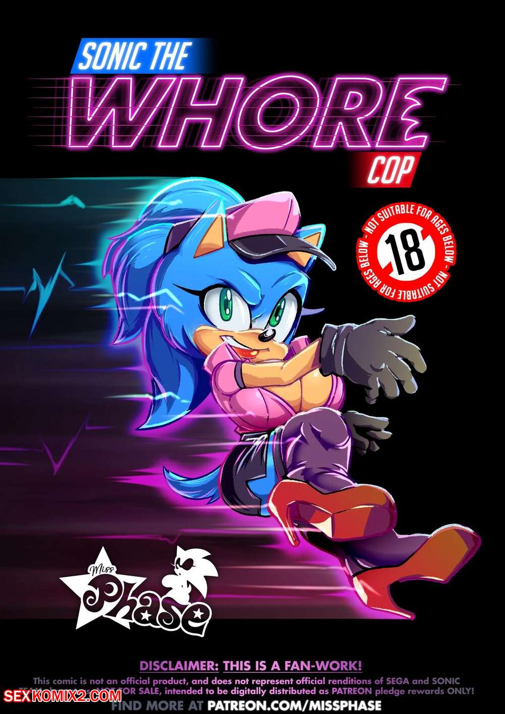Porn comic Sonic The Whore Cop. Miss Phase
