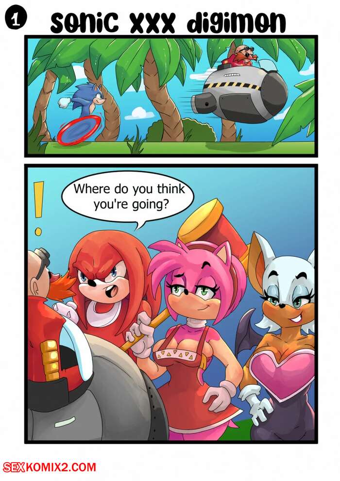 Porn comic Sonic XXX Digimon. IoshiAzul