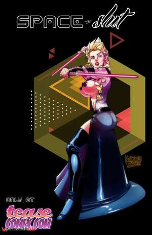 Porn comic Space Slut. Part 2.