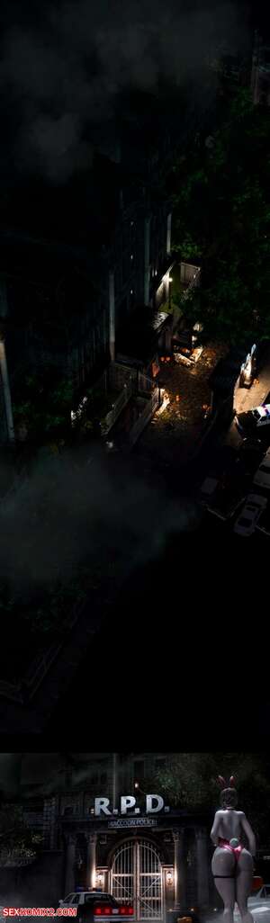 Porn comic Special Halloween. RoseBlue3D