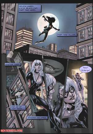 Porn comic SpiderMan. Nine Lives to Go. Sample Art.