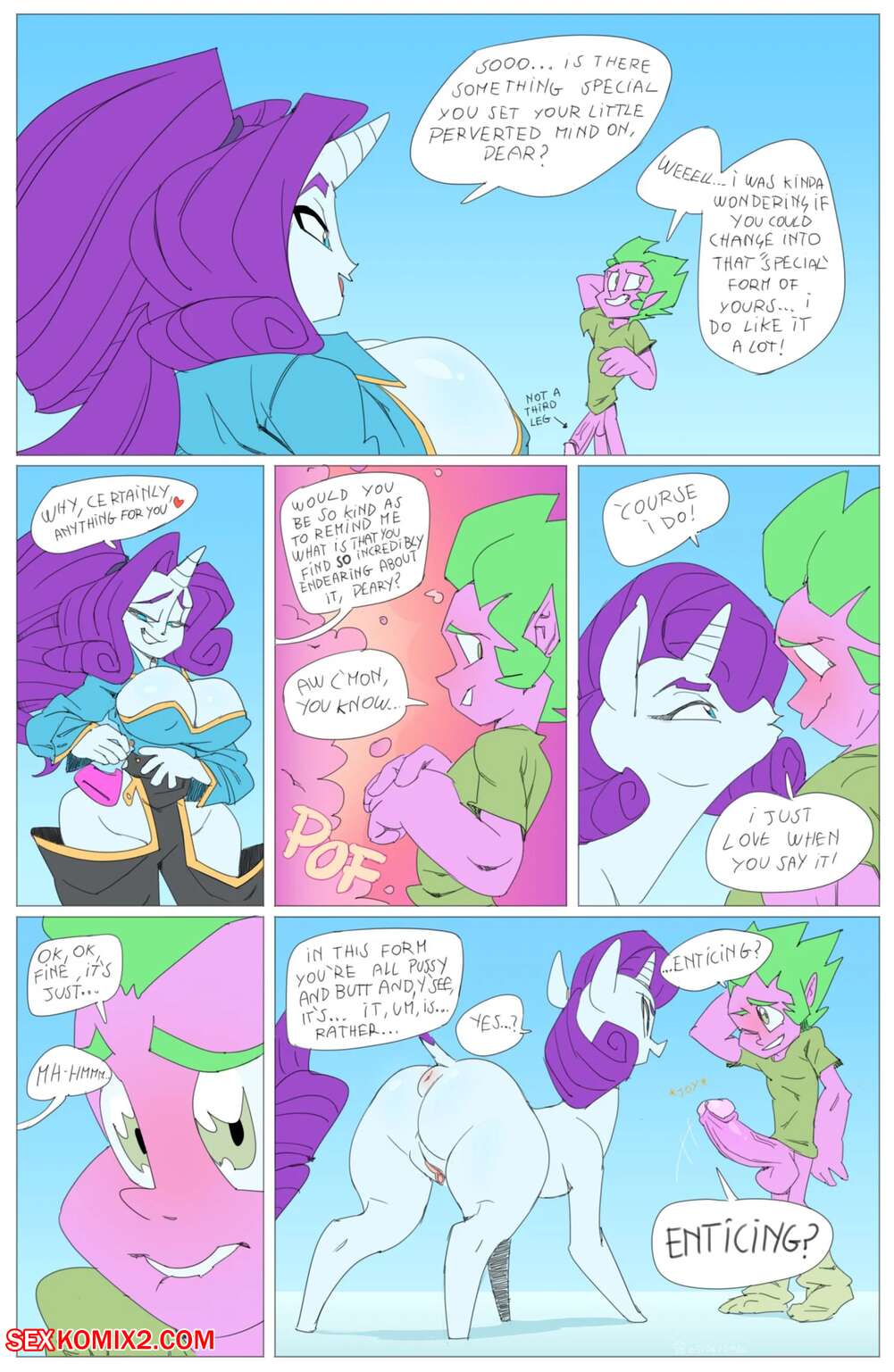 Porn comic Spiked. Chapter 1. My Little Pony Friendship is Magic. BigDad.