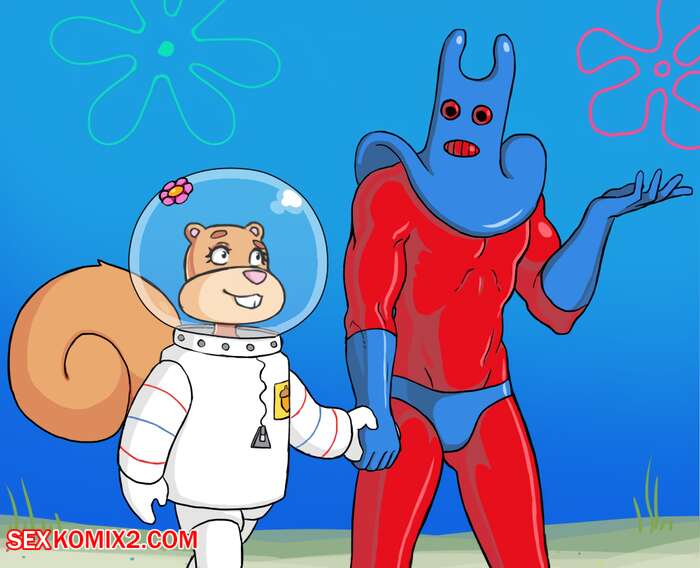 Porn comic SpongeBob. Sandy x Man Ray. BIntend