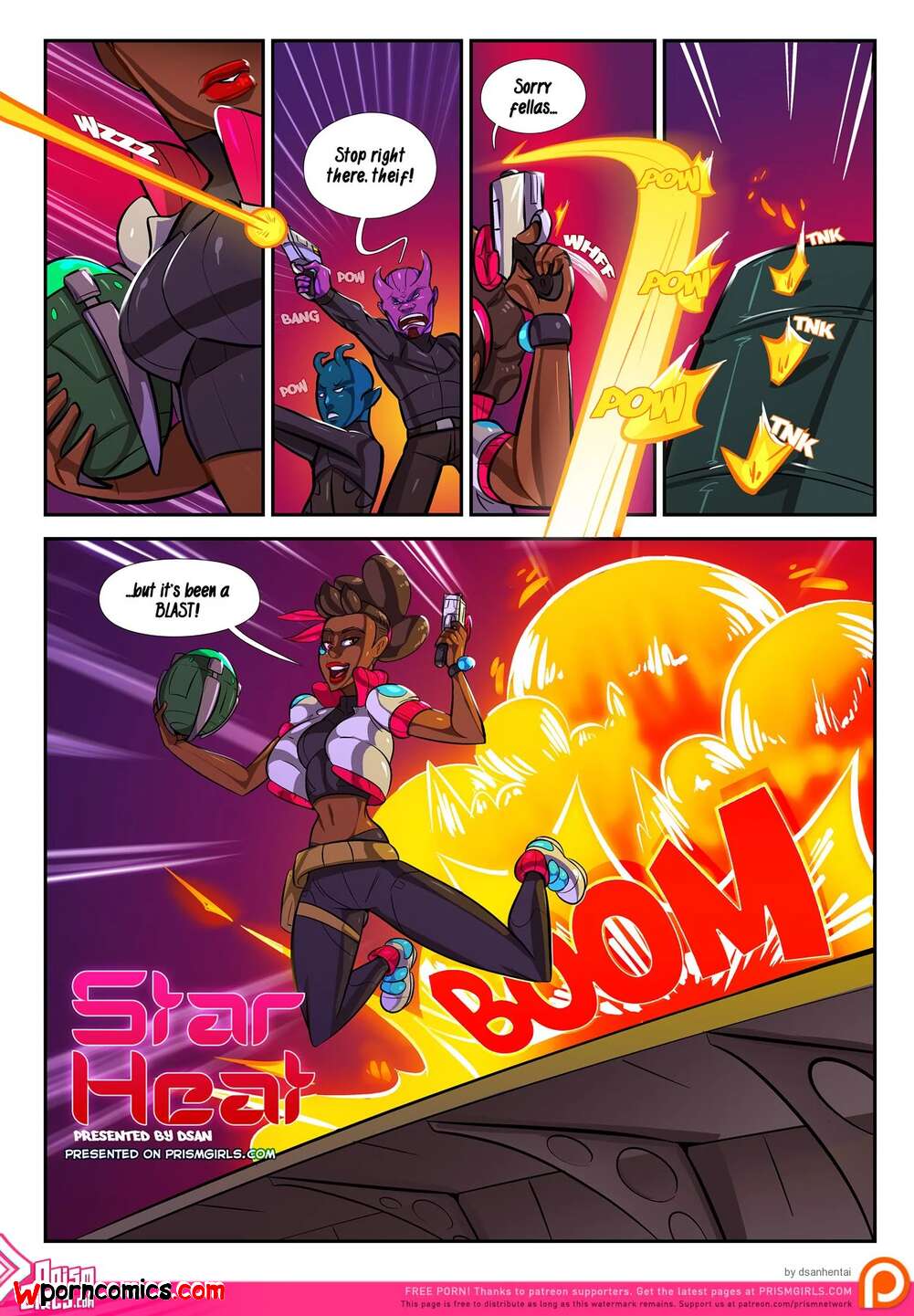 Porn comic Star Heat. Chapter 1. DSAN.