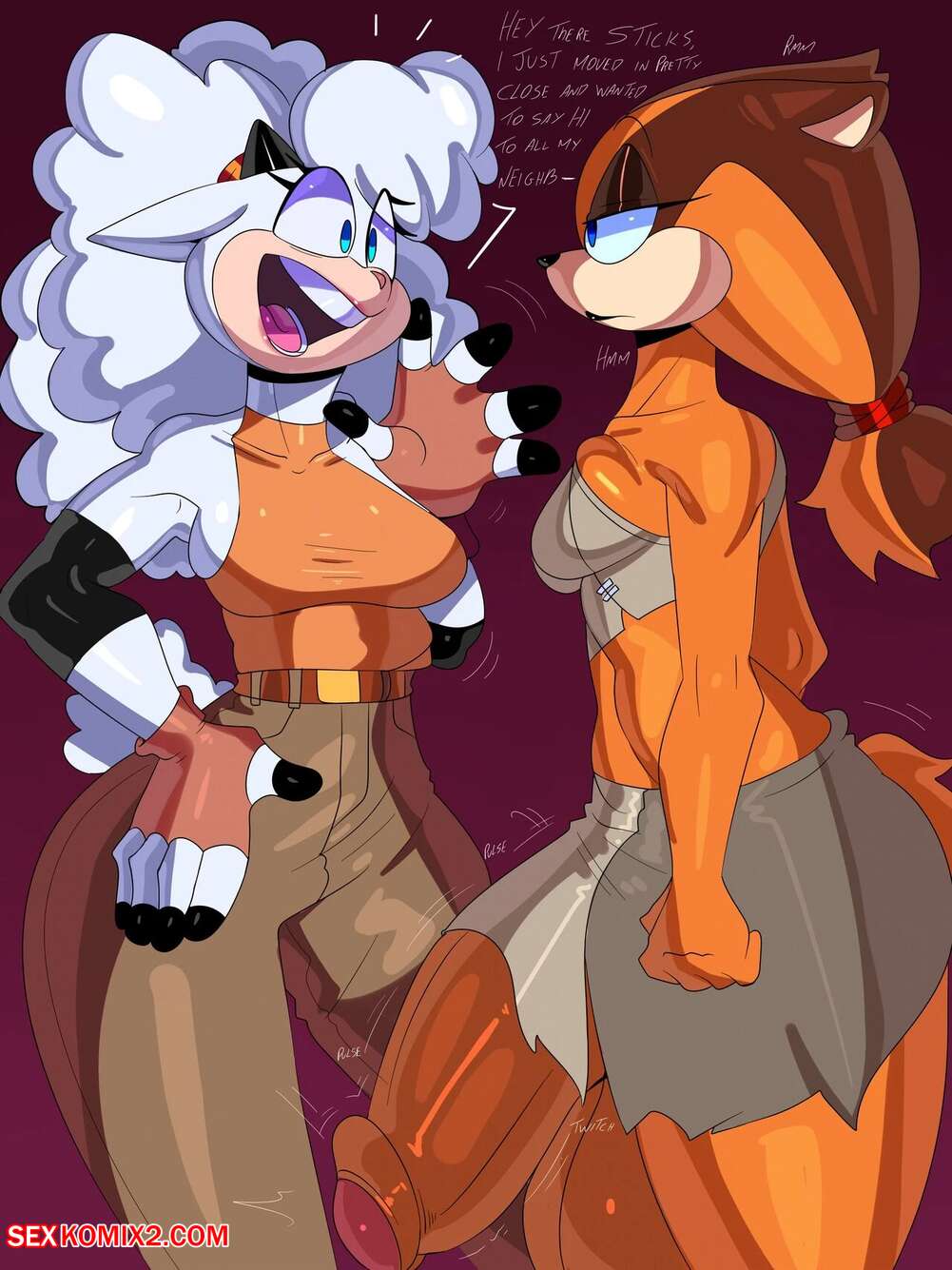 Porn comic Sticks x Lanolin. Tayuri