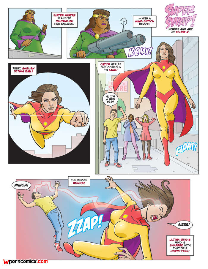 Porn comic Super Swap. Elliot Reid