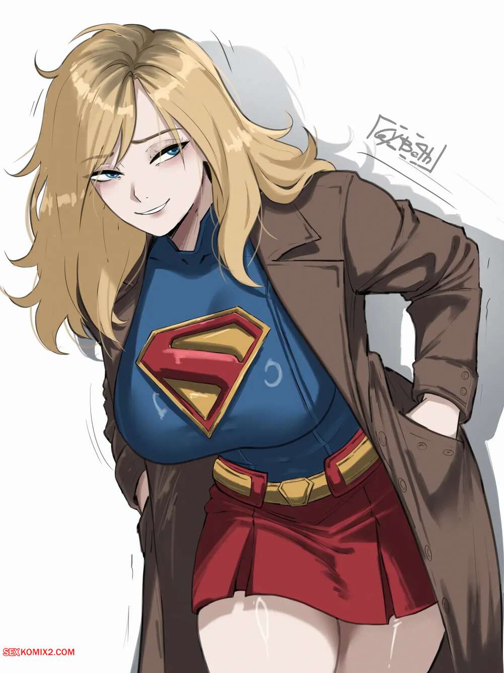 Porn comic Supergirls. Superman. GyBeth