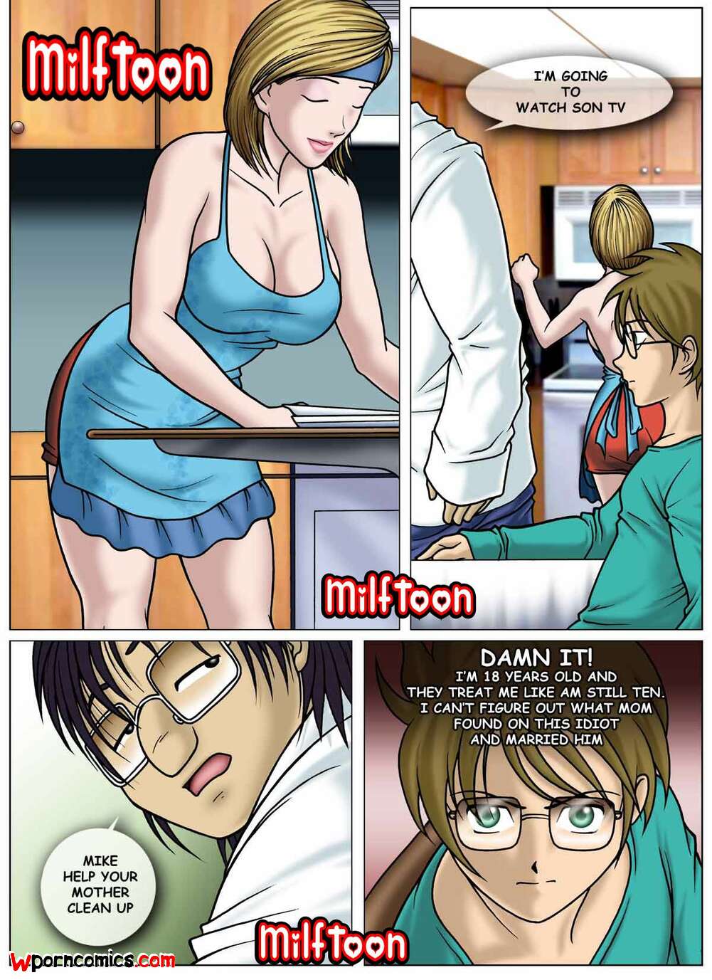 Porn comic Suprizing. Chapter 1. MILFToon.