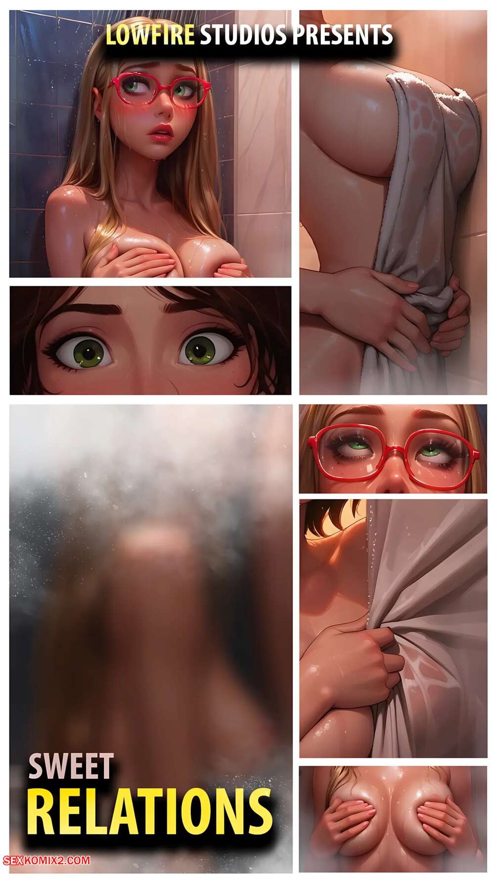 Porn comic Sweet Relations. LowFireStudios