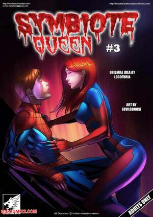 Porn comic Symbiote Queen 3. Locofuria