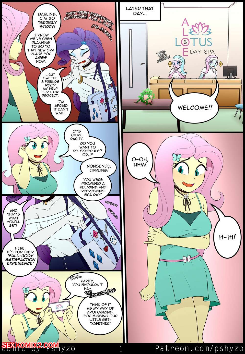 Porn comic Tactile Response. Pshyzo.