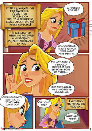 Porn comic Tangled Comic. Poochygirls