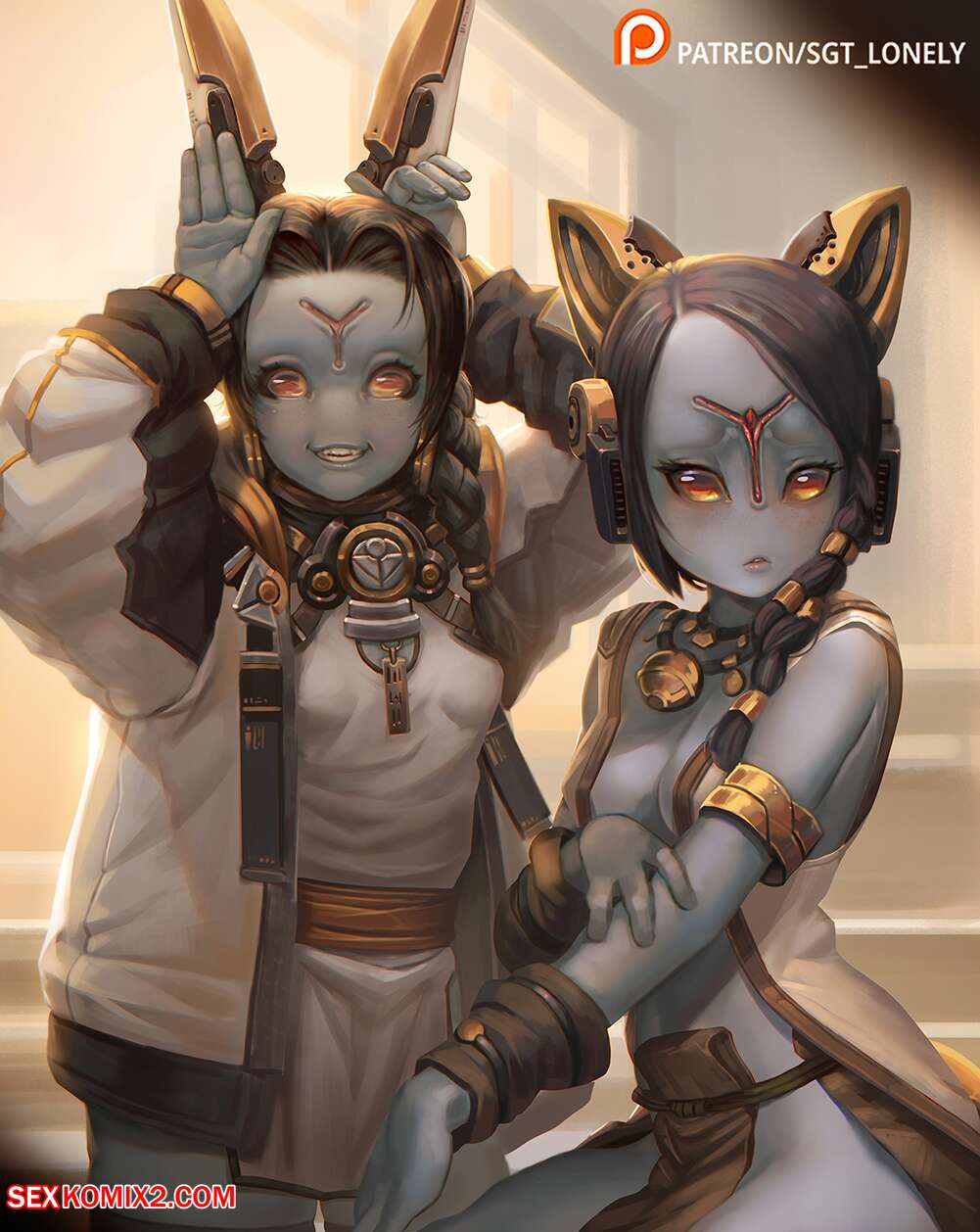 Porn comic Tau. For the Greater Good. Sgt Lonely