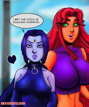 Porn comic Teen Titans, Hoe.  Redcarpit