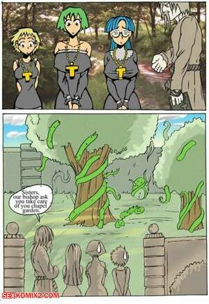 Porn comic Tentacles Screwing Nuns. Chapter 1. Akabur.