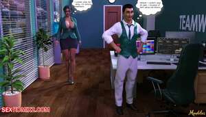 Porn comic The Adventures of Gail.  Chapter 2. Mandelas.